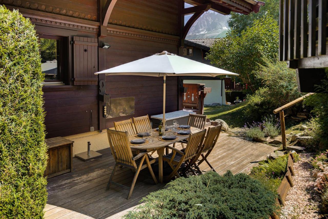 Chalet Blackbushe - Traditional Chalet - Alpes Travel - Sleeps 4-6 Les Houches Eksteriør billede